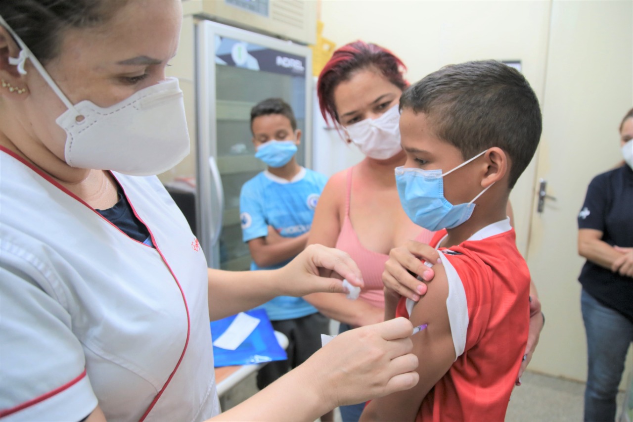 Prefeitura dá continuidade à vacinação de crianças e demais públicos contra a Covid-19