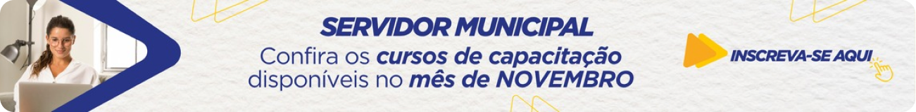 Servidor Municipal — cursos de capacitação